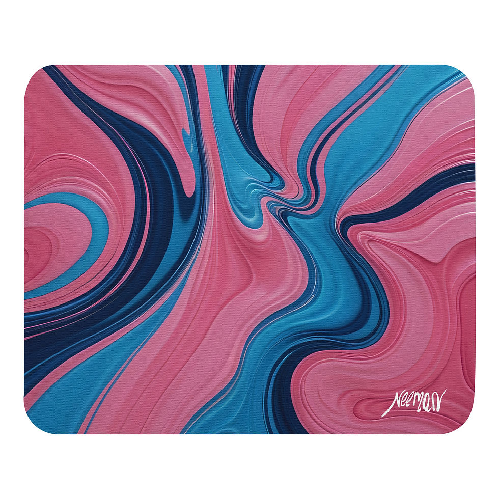 Thumbnail: Embrace Daydream Bliss: "Cotton Candy Sky" Mousepad