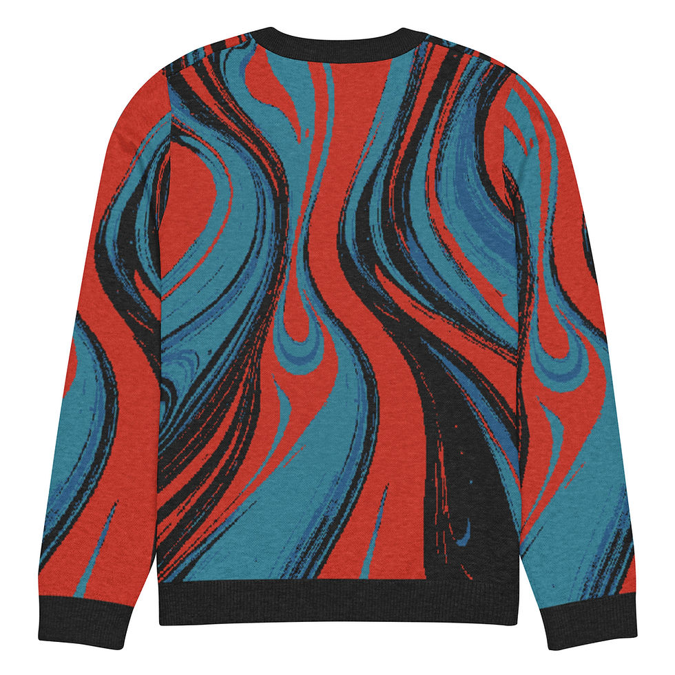 Thumbnail: Wednesday Hustle Knitted crew neck sweater