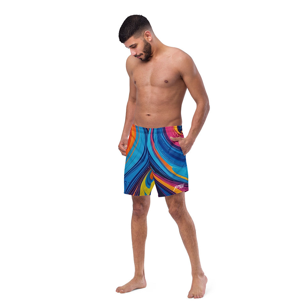 Thumbnail: All-Over Print Recycled Swim Trunks copy copy copy copy