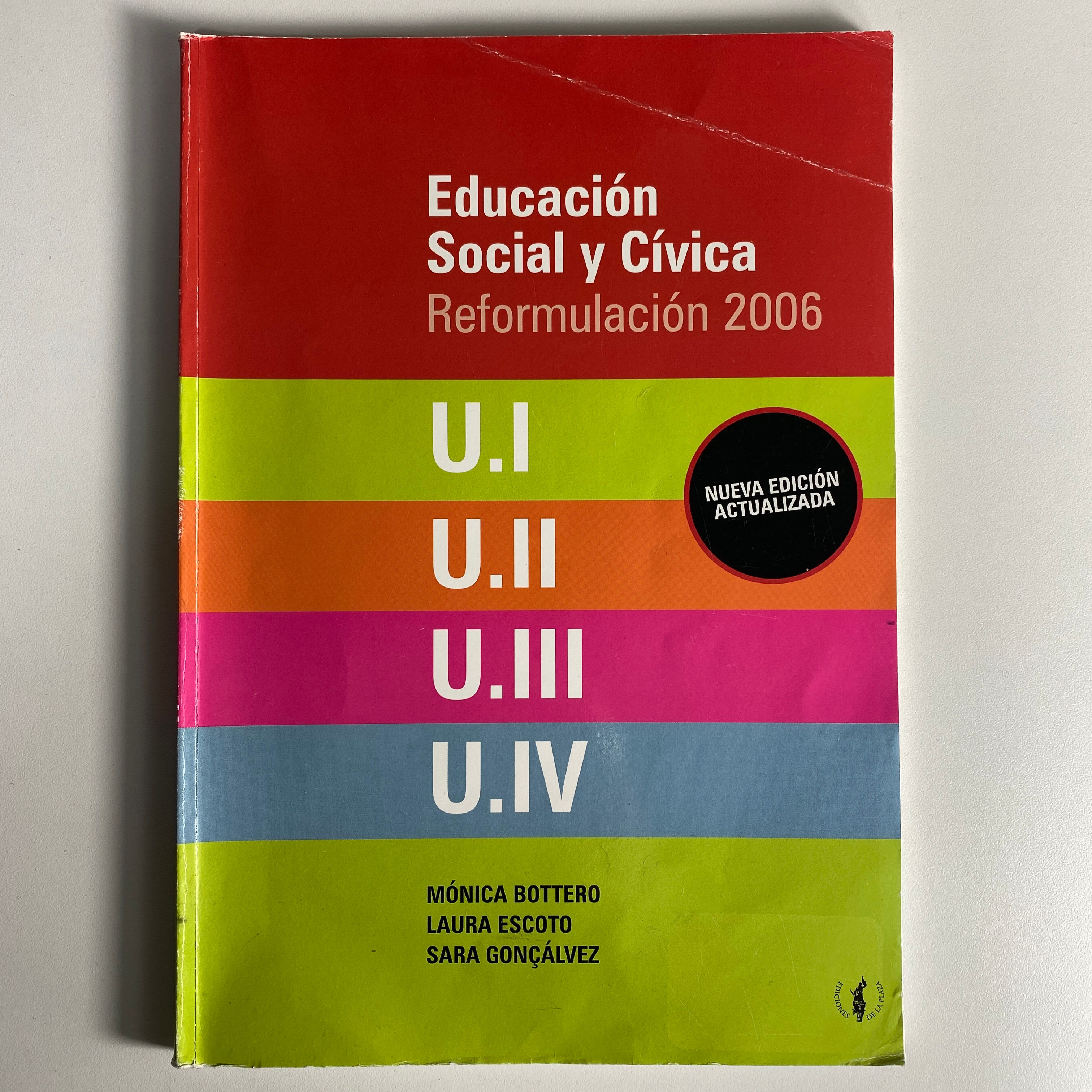 536 - Educación Social y Cívica Reformulación 2006 - Libros de texto