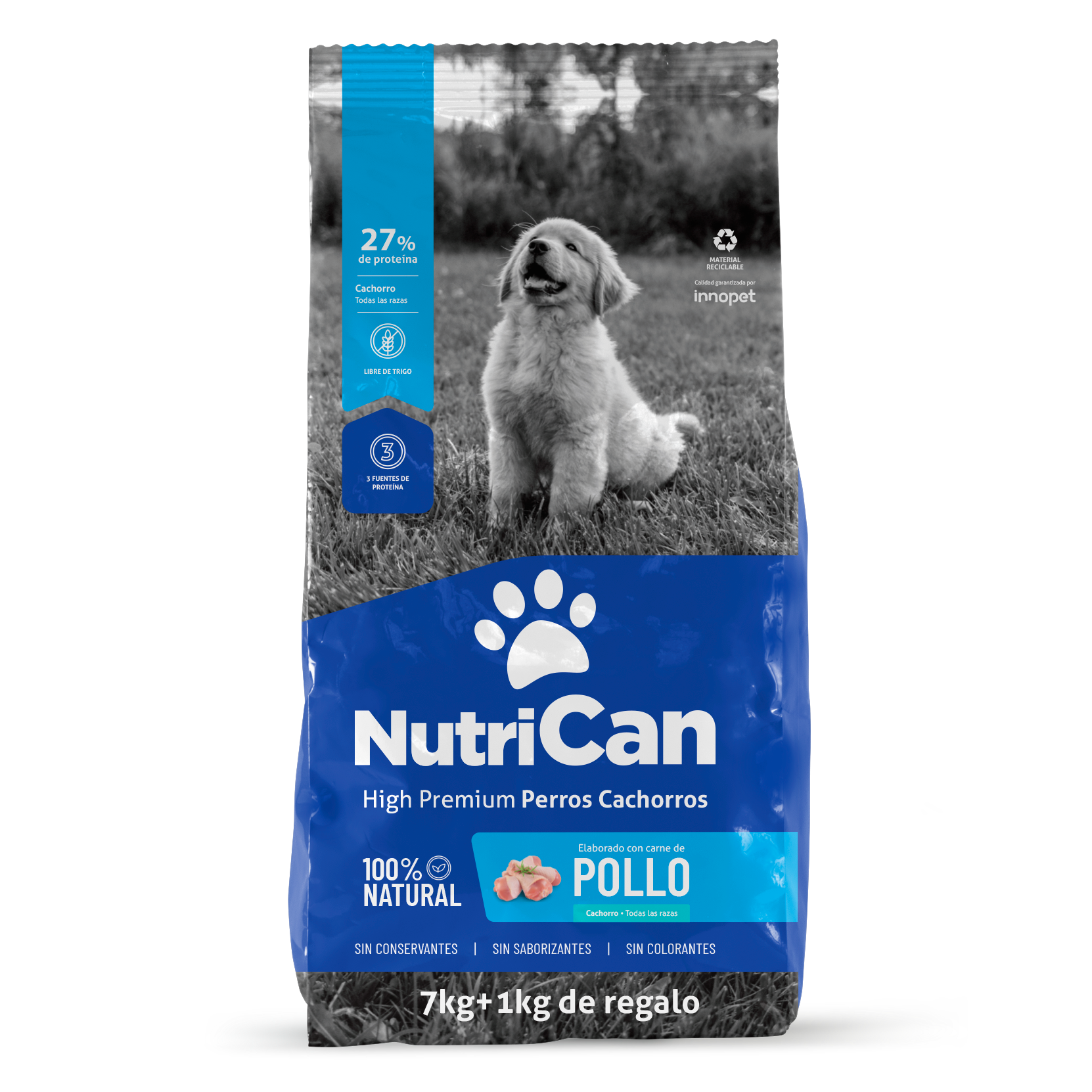 NutriCan cachorros 7+1 kgs.