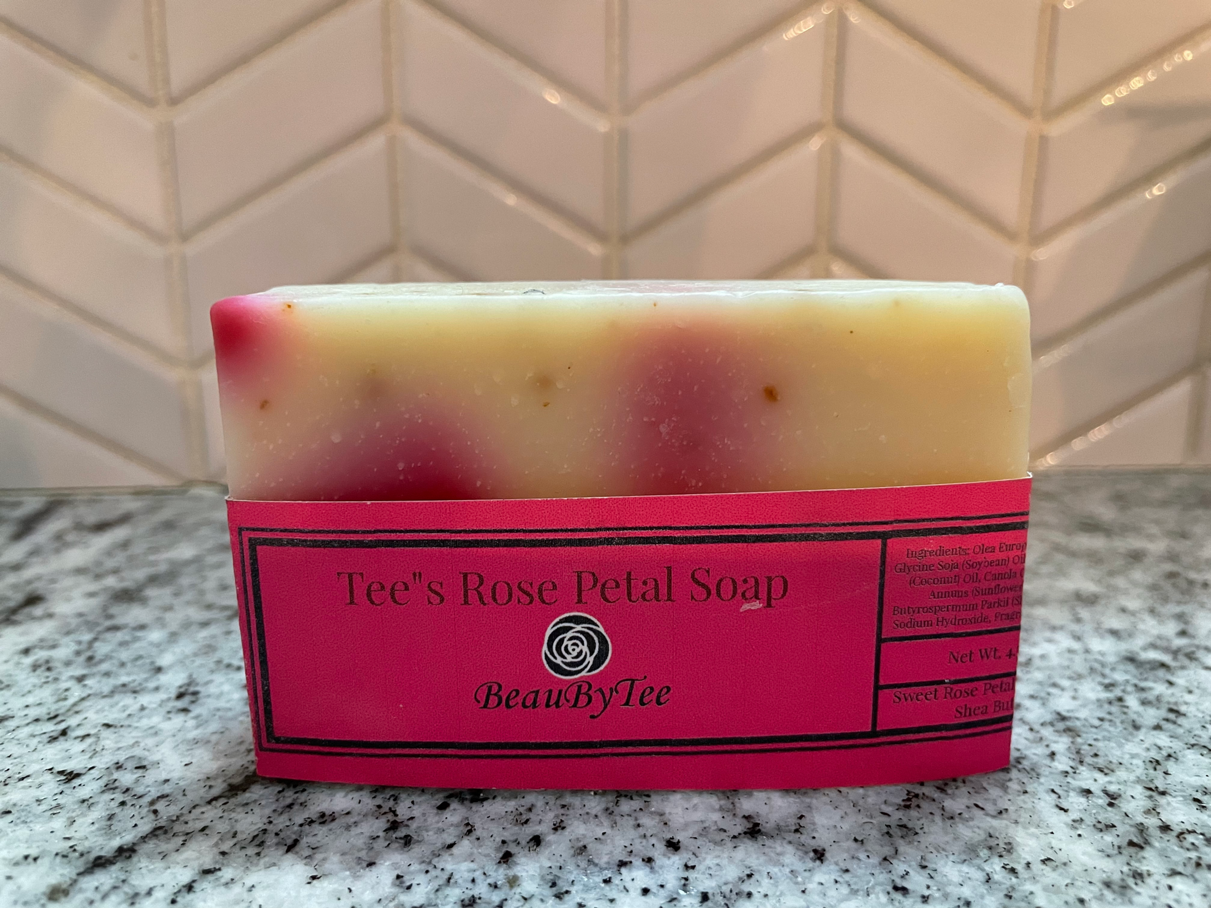 Tee's Rose Petal Soap
