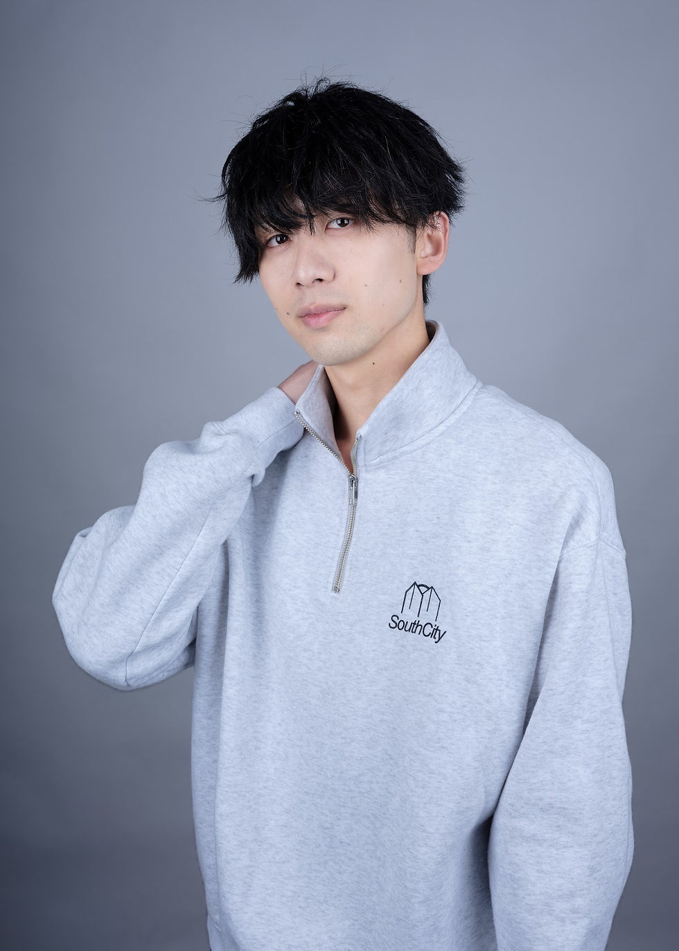 サムネイル： Original Quarter Zip Sweat.(White)