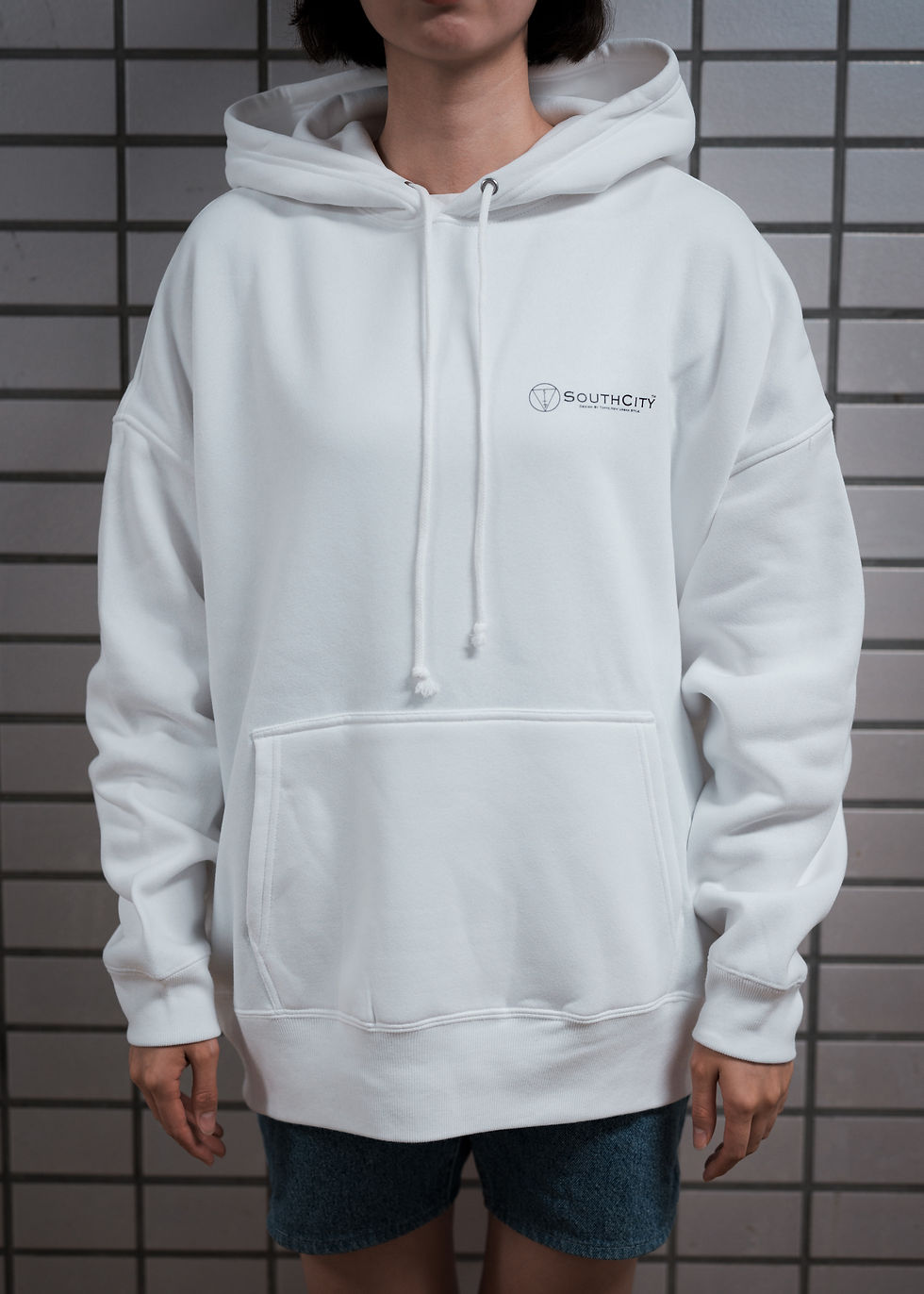 サムネイル： Big Silhouette Sweat Hoodie.(White)