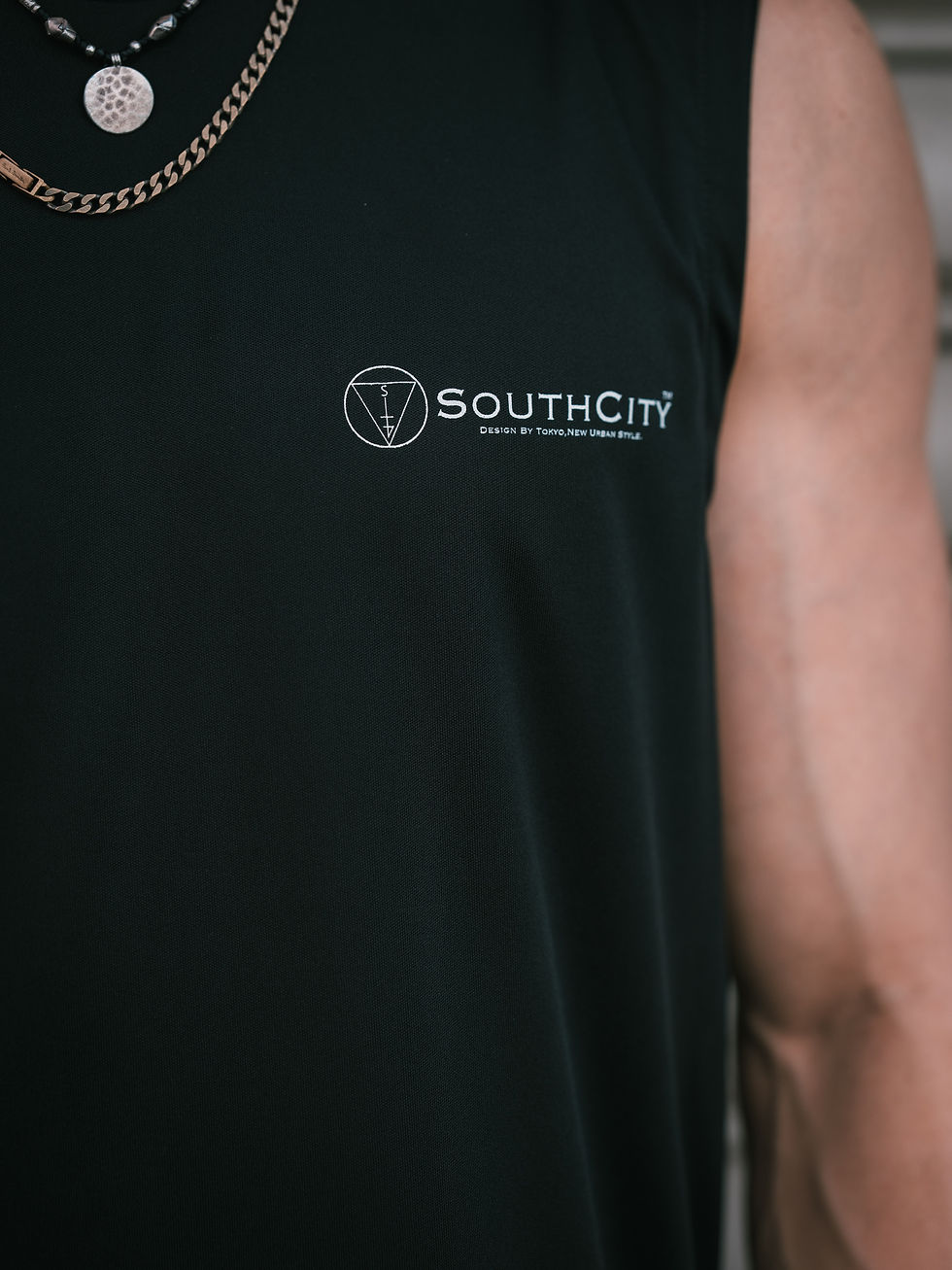 サムネイル： Sleeveless Dry TEE.
