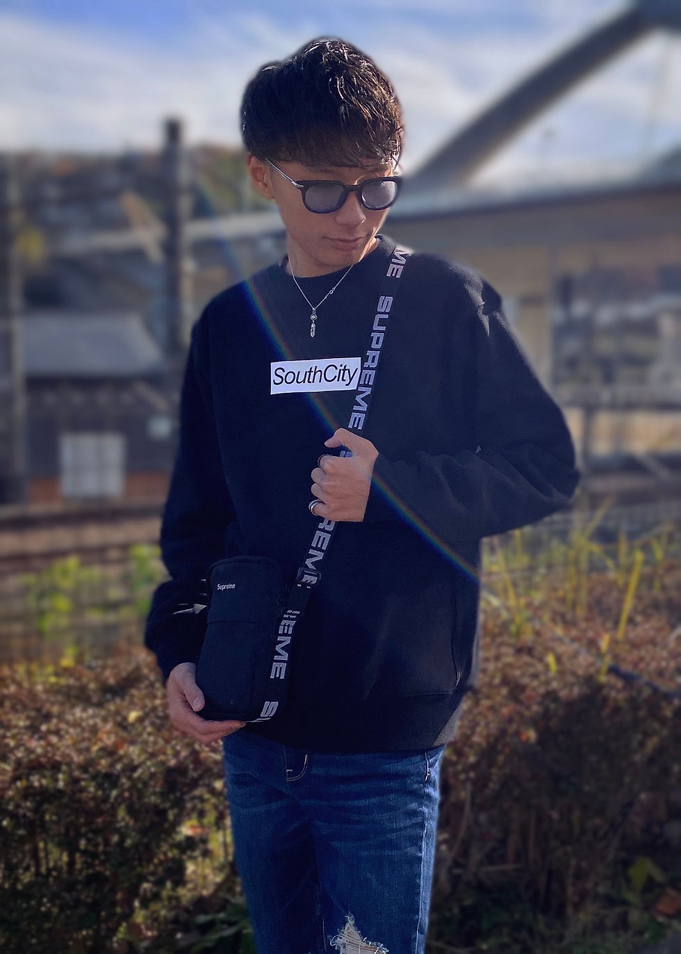 サムネイル： "BOXY" Crew.(Black)