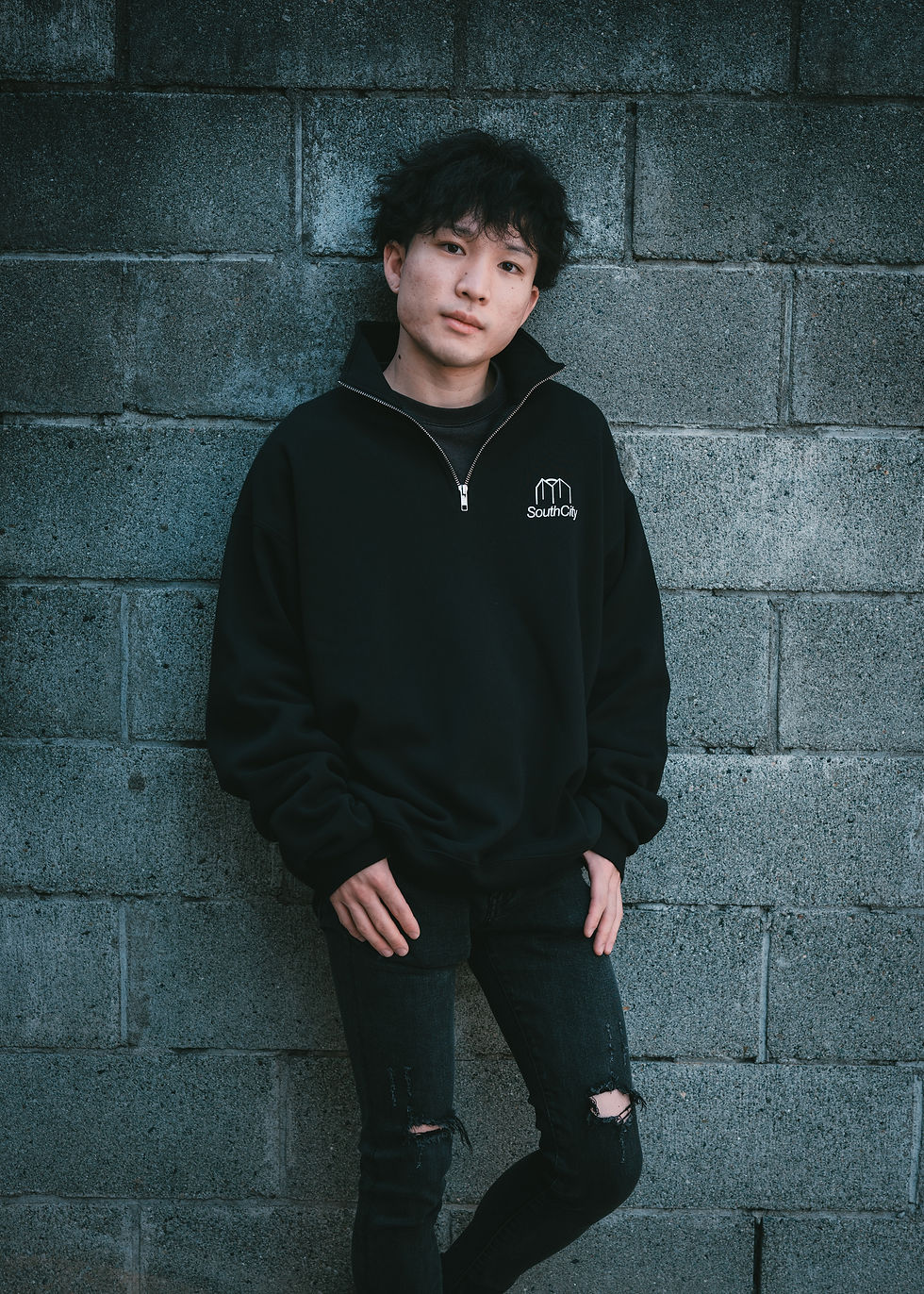 サムネイル： Original Quarter Zip Sweat.(Black)