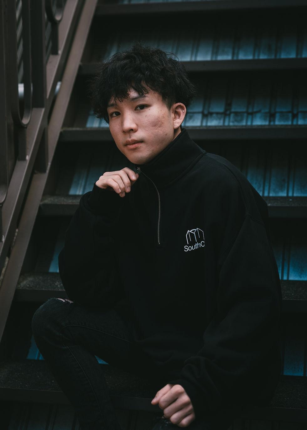 サムネイル： Original Quarter Zip Sweat.(Black)
