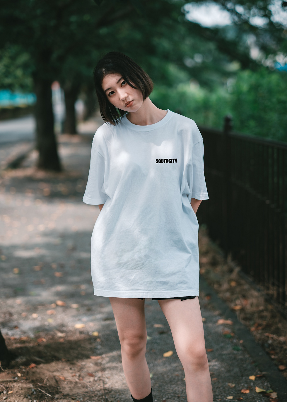 サムネイル： "FORT" OVER SIZE TEE.(White)
