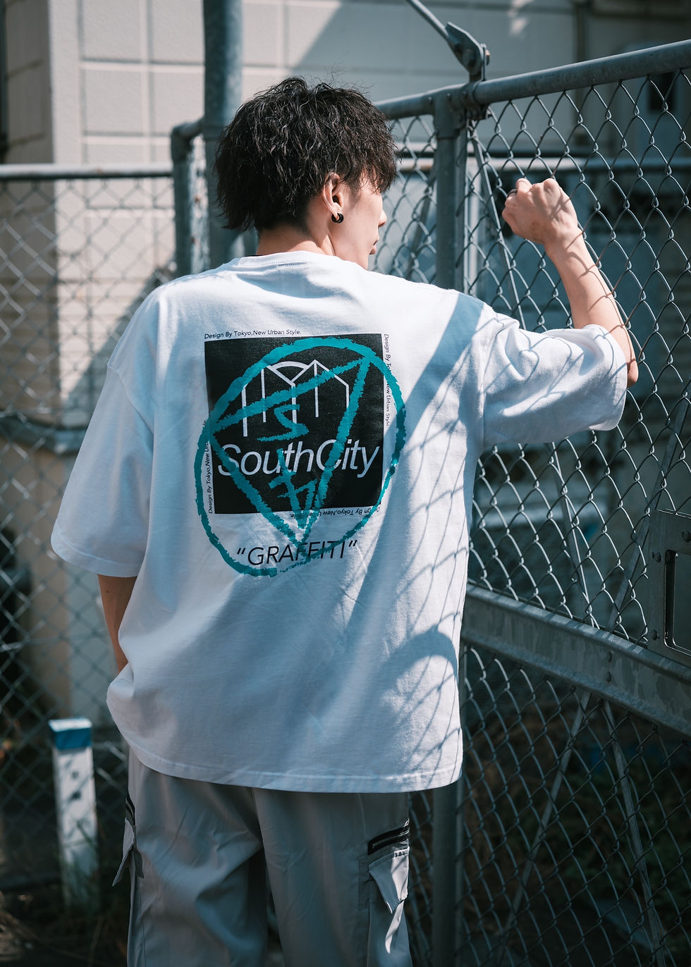 サムネイル： "GRAFFITI" Heavy Weight TEE.(White)