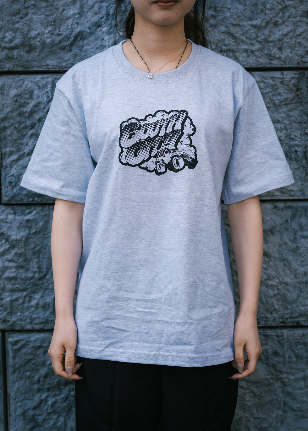 サムネイル： "EXIT" Graphic TEE.(Ash)