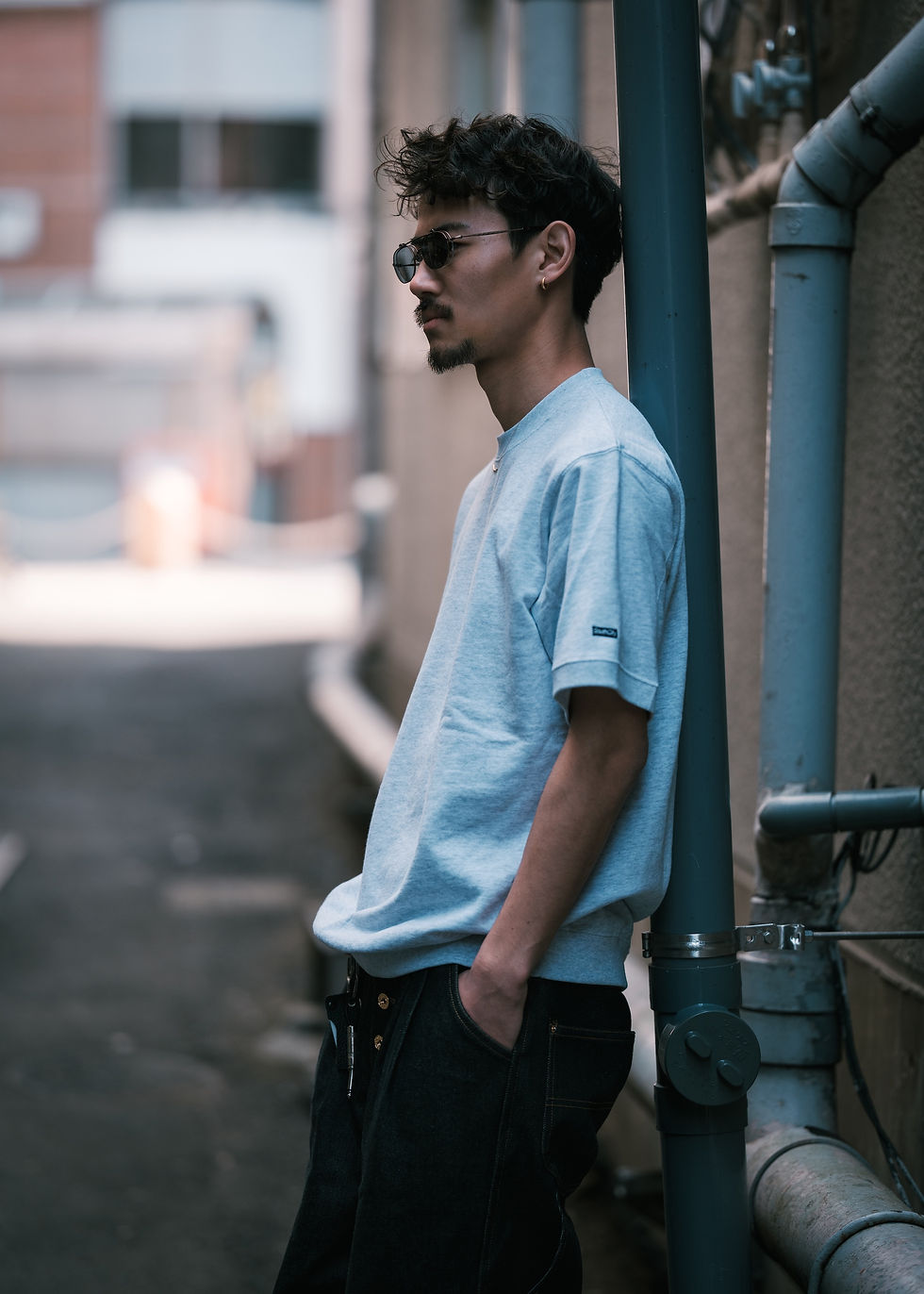 サムネイル： Patch Sweat TEE.(White)
