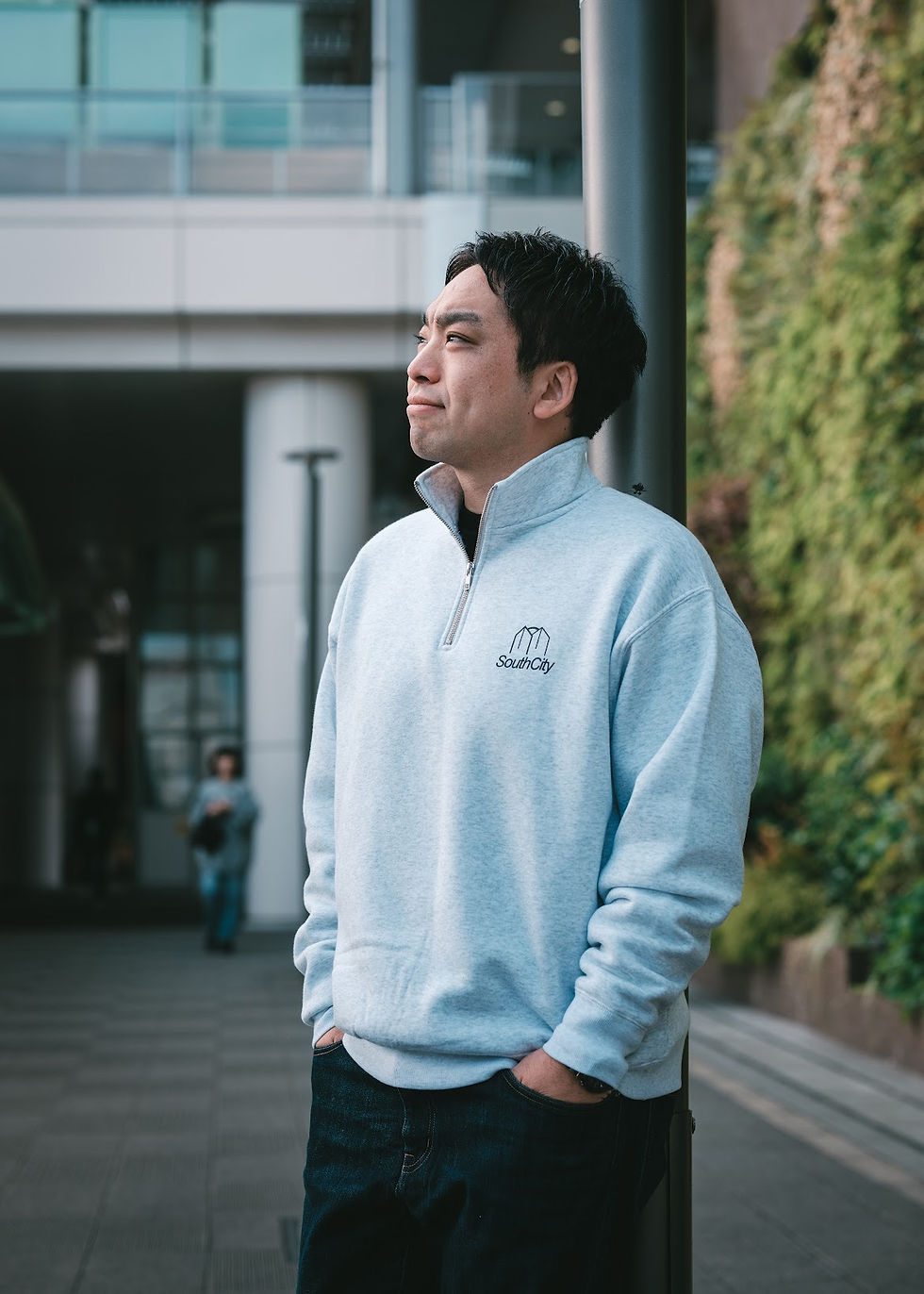 サムネイル： Original Quarter Zip Sweat.(White)
