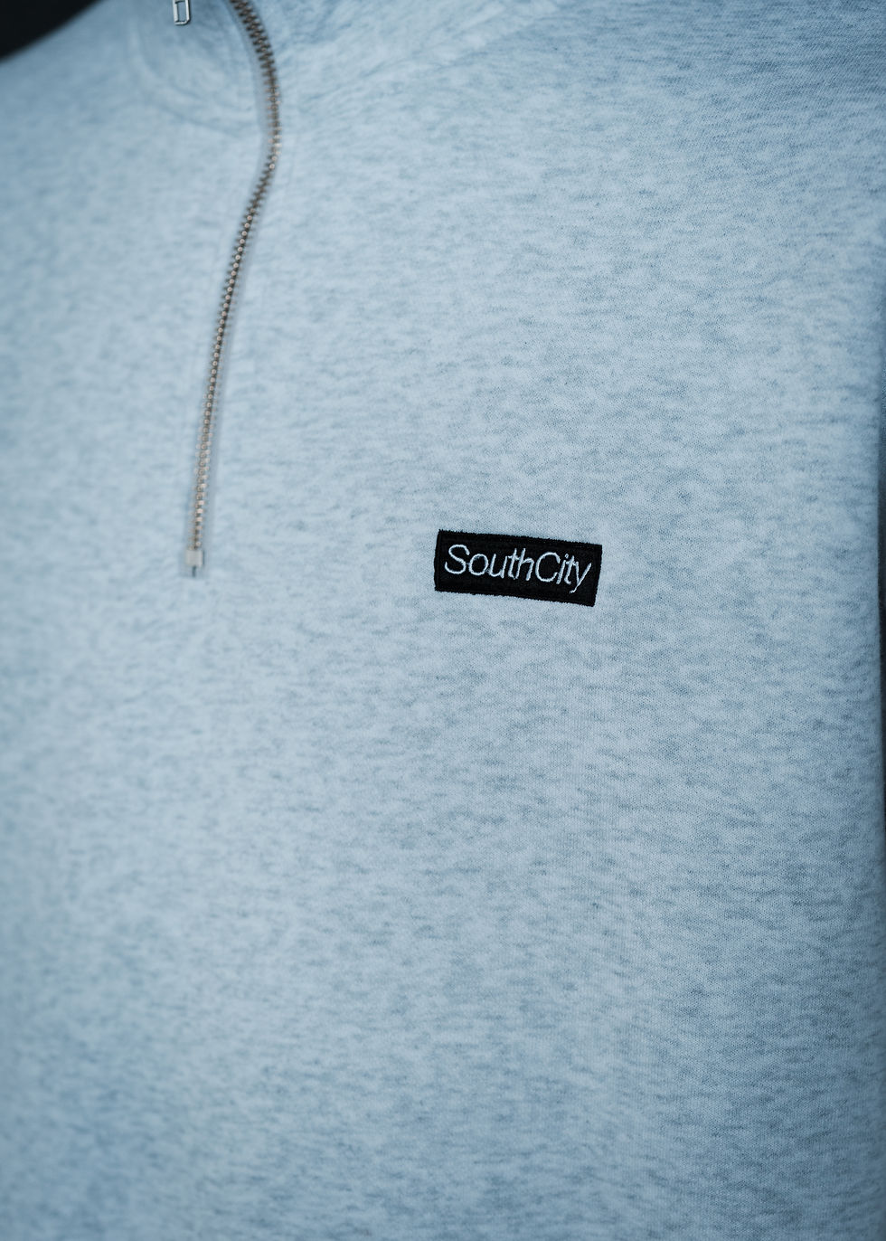 サムネイル： Box Logo Quarter Zip Sweat.(White)