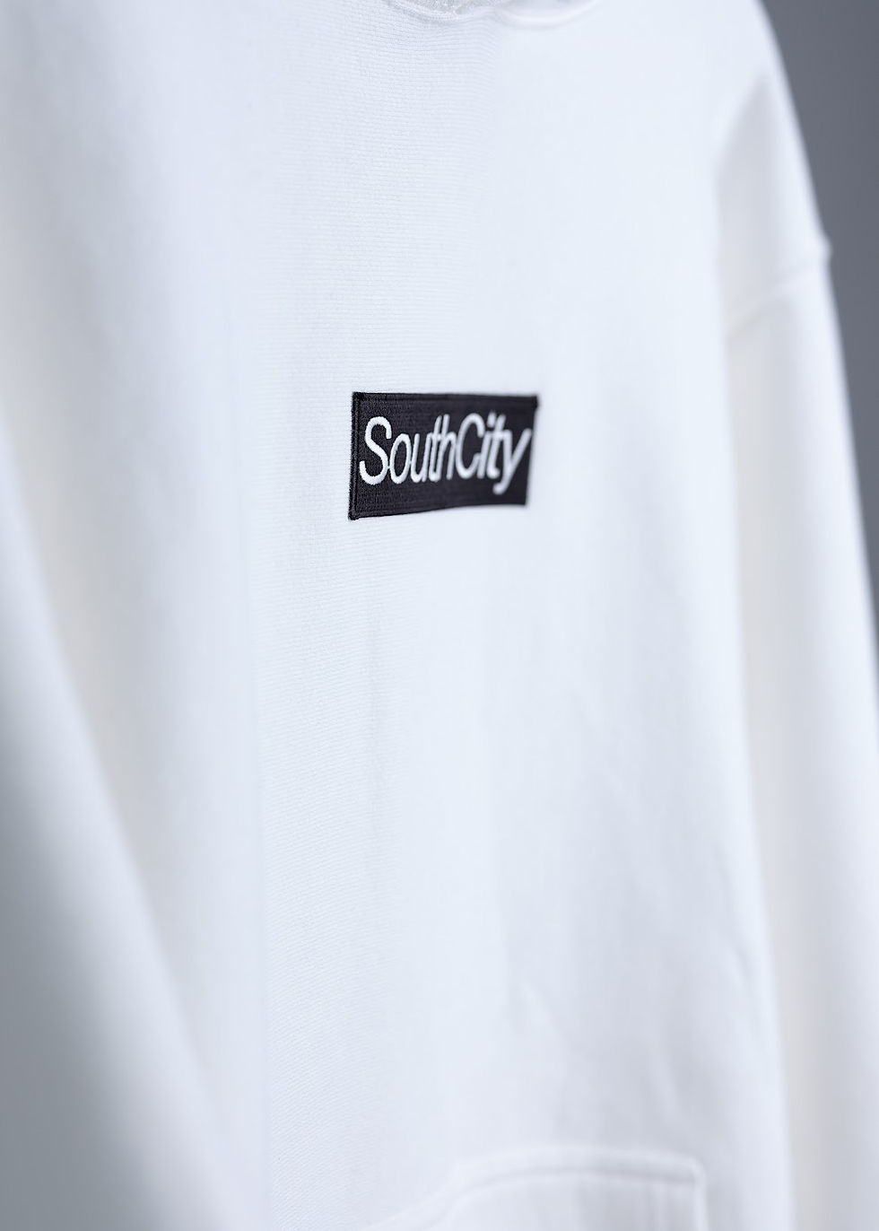 サムネイル： "BOXY" Patch Hoodie.(White)