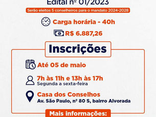 👉 Estão abertas as inscrições para eleição do Conselho Tutelar em Lucas do Rio Verde.