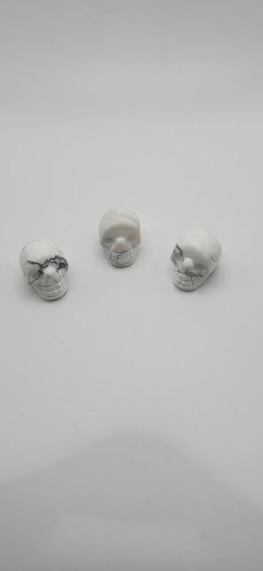 Howlite Skulls