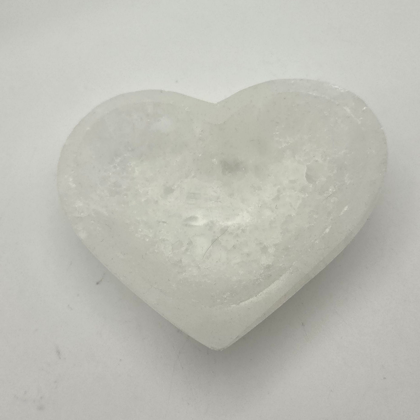 Selenite Heart Bowl