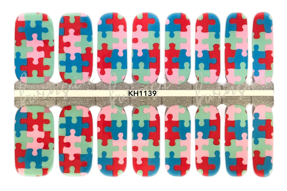 Jigsaw - Nail Wraps