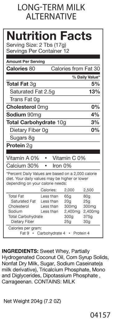 Thumbnail: Wise 120 Servings  Long-Term Milk Guten Free