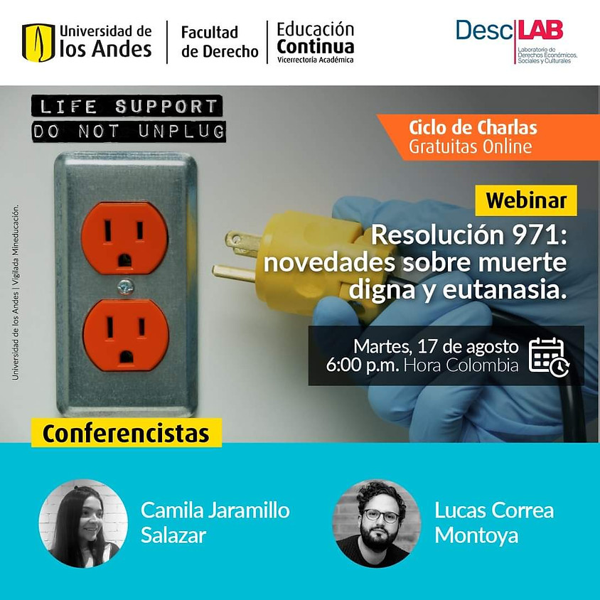 Webinar | Resolución 971 de 2021: novedades sobre muerte digna y eutanasia
