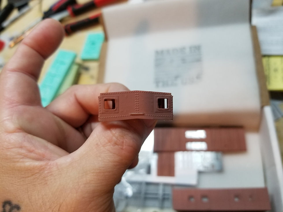 Thumbnail: Seaboard Coast Line/Seaboard System M6 caboose.  SCL/SBD-01 