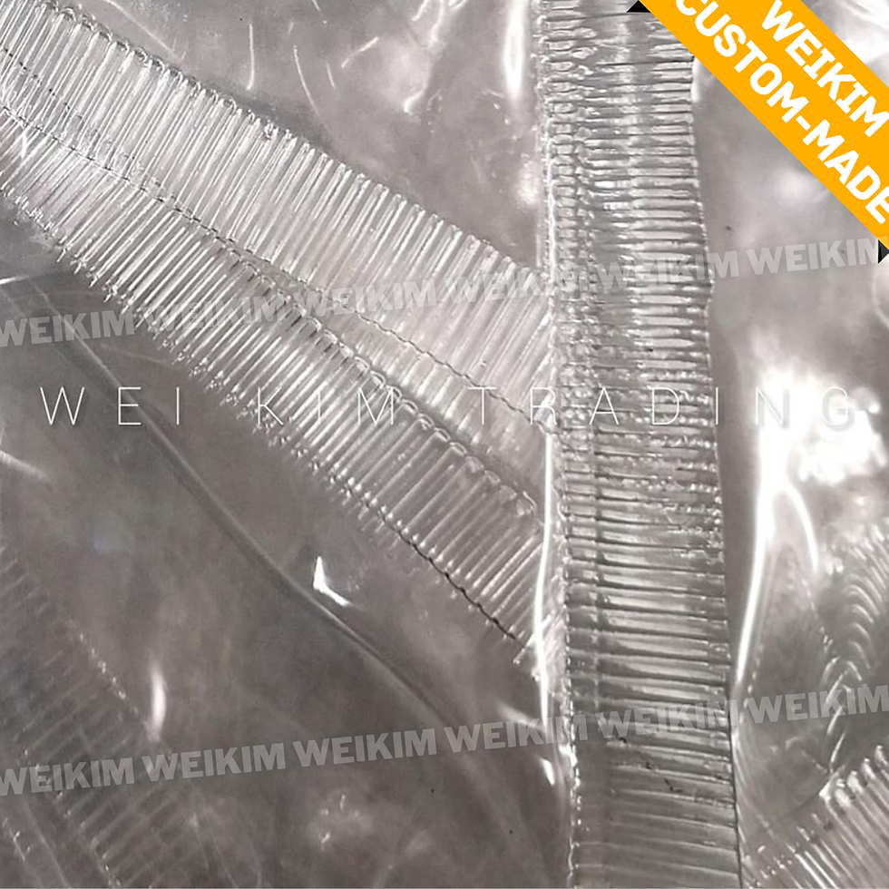 Thumbnail: WeiKim SET 2.5Mx2.5M PVC Transparent GredA+ Cloth with Heavy Steel Frame #WK502