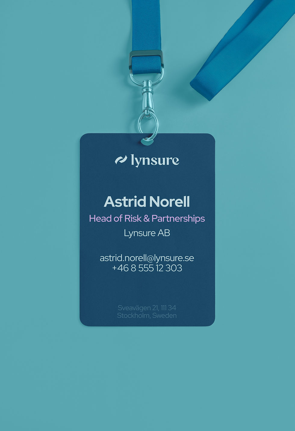 Lynsure advertising campaign visual branding