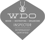 Certified Internachi Wood-Destroying Organism badge