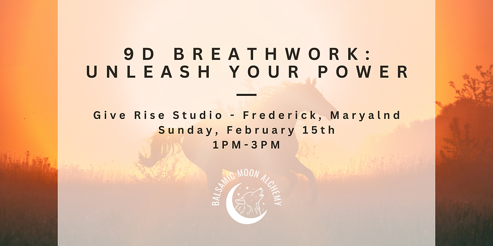 9D Breathwork + Reiki: Unleash Your Power