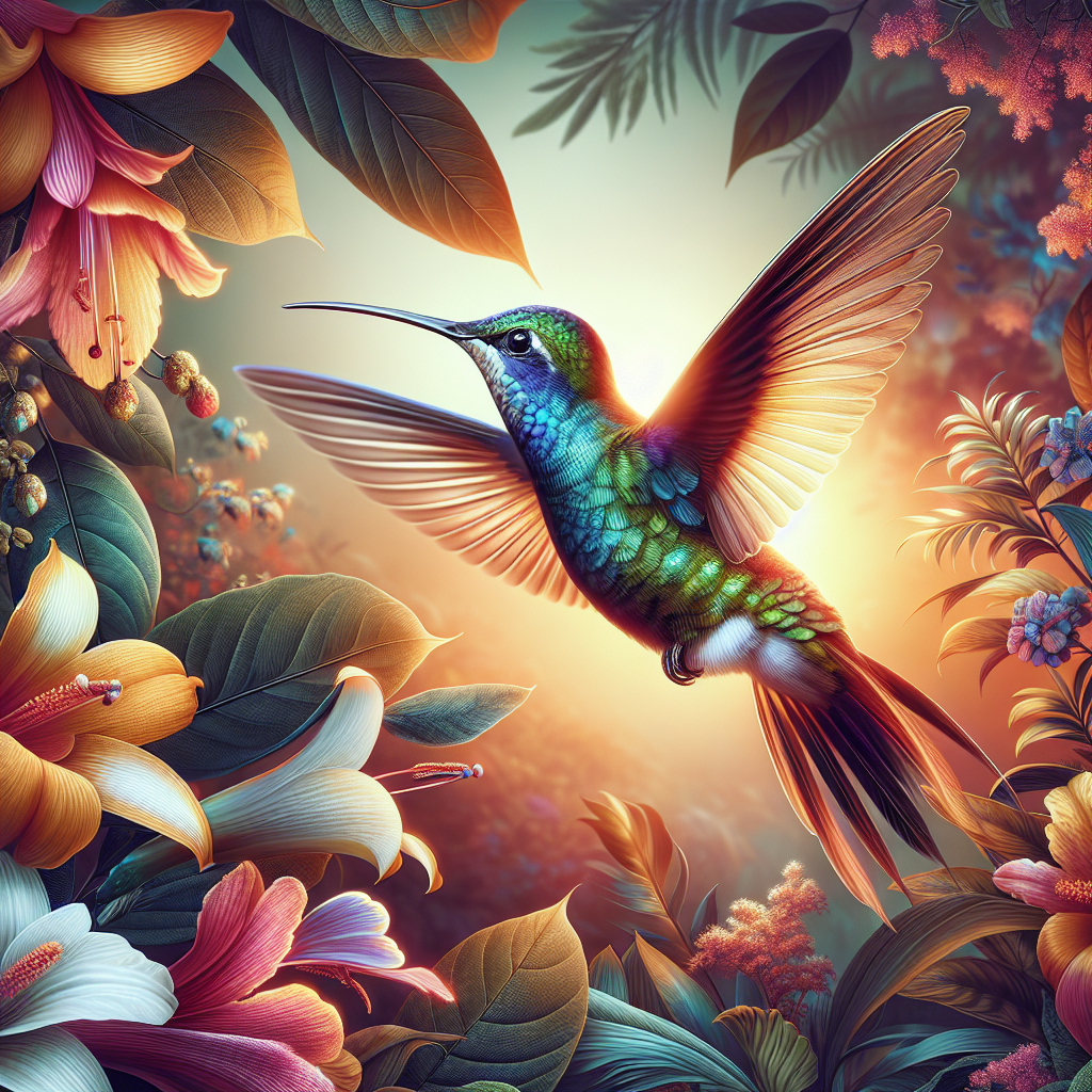 An image of a hummingbird