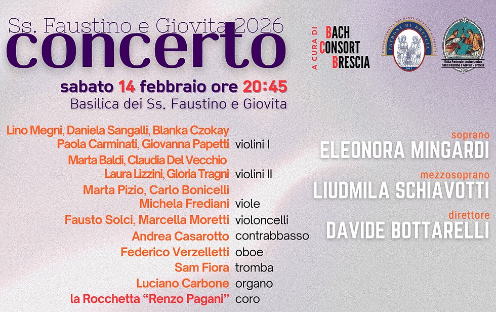 Concerto per i Ss. Faustino e Giovita 2026