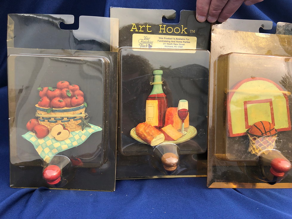 Assorted Resin Hooks, Various Designs