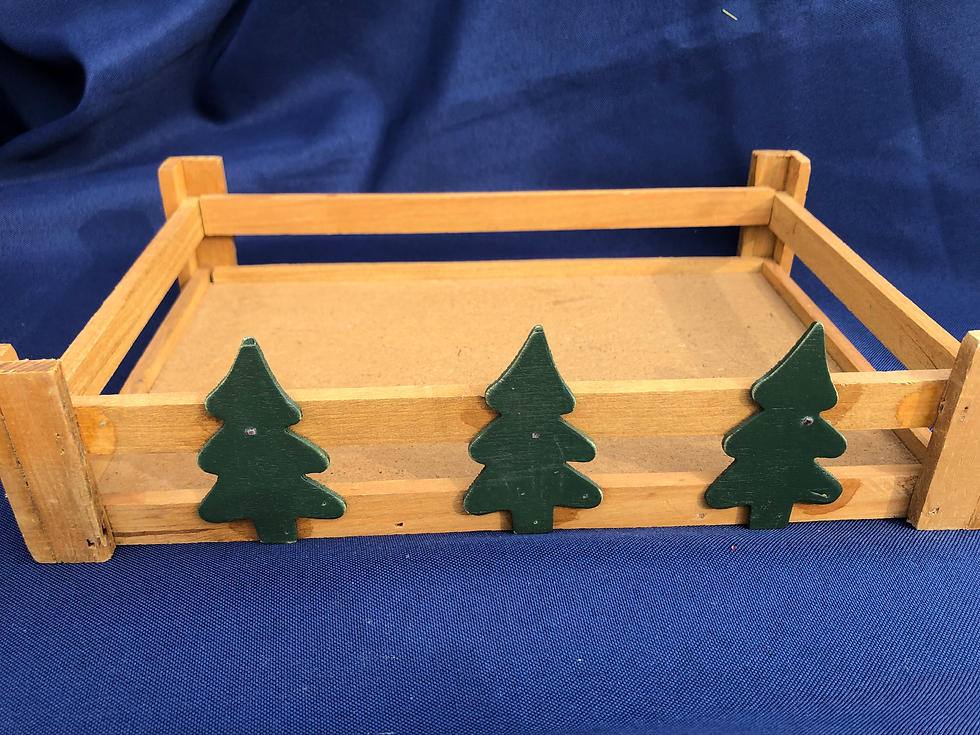 Wooden Basket without Trees