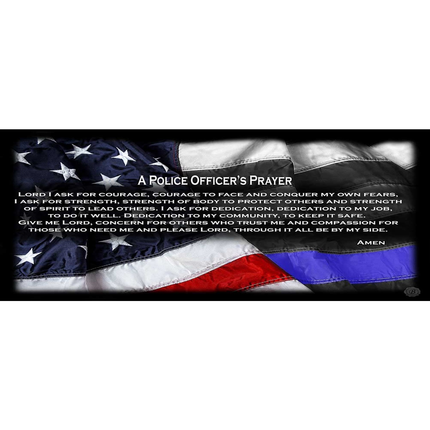 Police Officer's Prayer - 20428