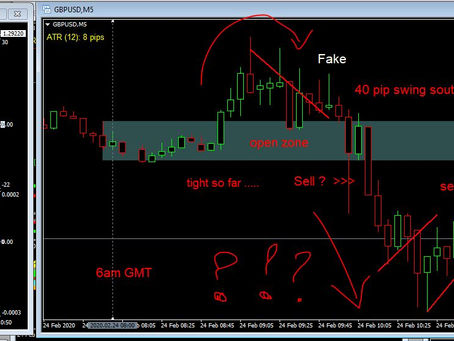 Forex Diary 24th Feb 2020