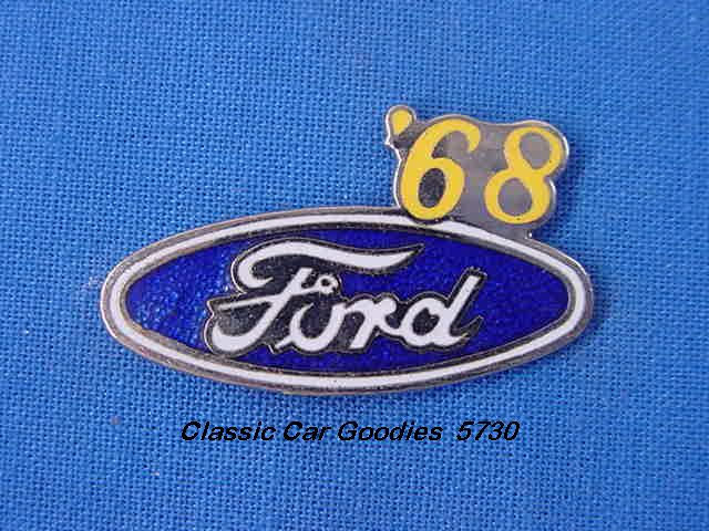 Thumbnail: 1960 - 1969 Ford Blue Oval Hat Lapel Pin