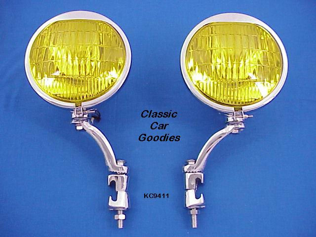 Chevrolet Cadillac Touring Car Chrome Fog Lights #3