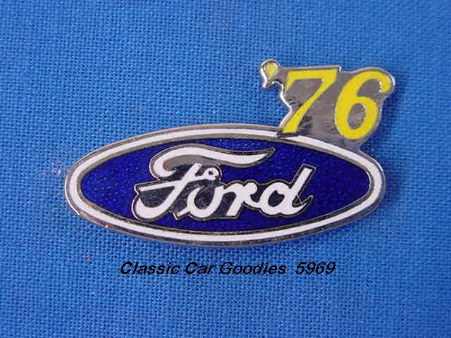 Thumbnail: 1970 - 1979 Ford Blue Oval Hat Lapel Pin