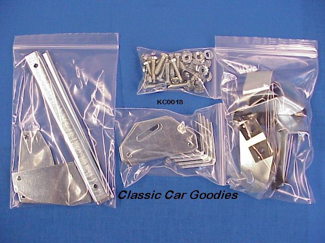 Thumbnail: 1967 Chevrolet Impala Metal Fender Skirts Kit