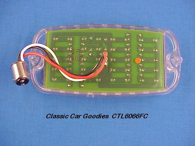 Thumbnail: 1960-1966 Chevrolet Truck Clear LED Tail Lights