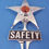 Thumbnail: Chrome Light Up Safety Star License Plate Ornament
