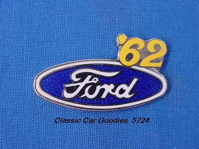 Thumbnail: 1960 - 1969 Ford Blue Oval Hat Lapel Pin