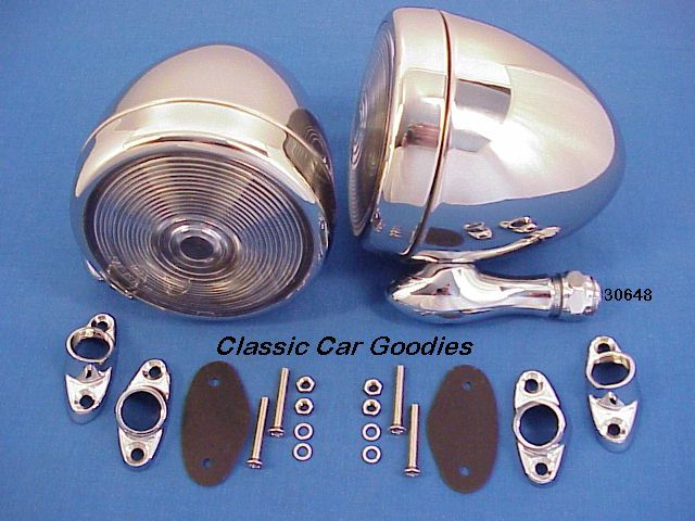 Thumbnail: Appleton Style Chrome Dummy Spot Lights