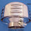 Thumbnail: Chrome Louvered Air Cleaner Cover 2 5/16" Neck Rochester Chevy 6