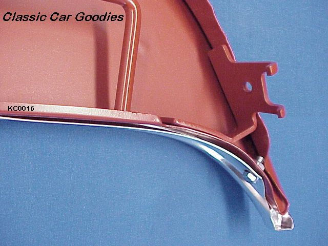 Thumbnail: 1967-1968 Chevrolet Biscayne Caprice Impala Fender Skirts