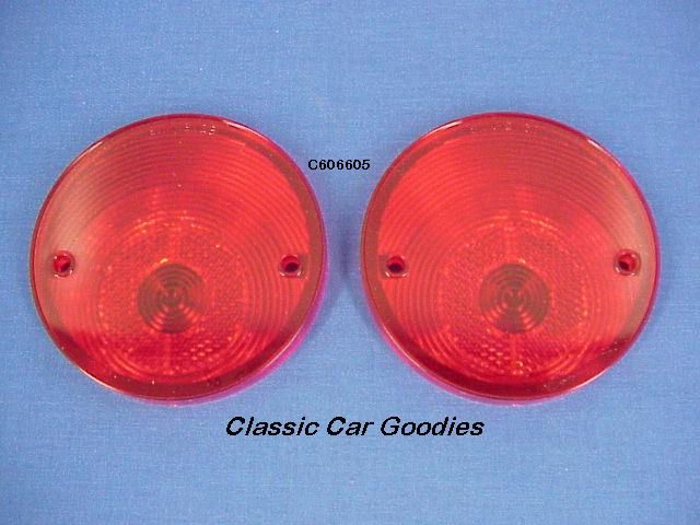 1960-1966 Chevrolet Stepside Tail Light Lenses