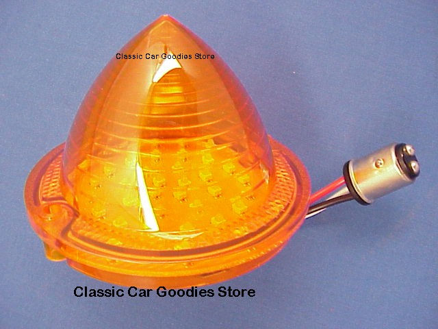 Thumbnail: 1958 Chevrolet Impala Amber LED Park Lights NO GASKETS
