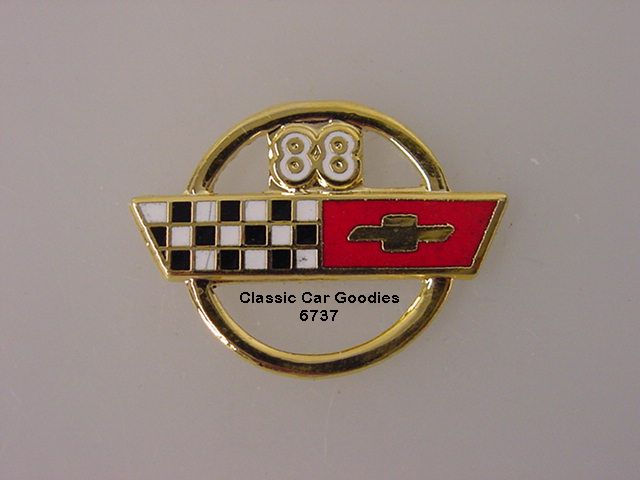 Thumbnail: 1980 - 1989 Chevy Corvette Hat Lapel Pin