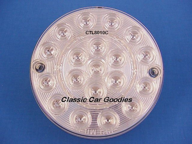 Thumbnail: 1980-1982 Chevrolet Corvette LED Tail Lights With Clear Lenses
